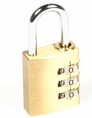 keyed padlock