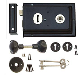 Components of rim locks