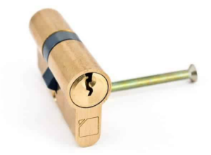 how to remove door lock cylinder