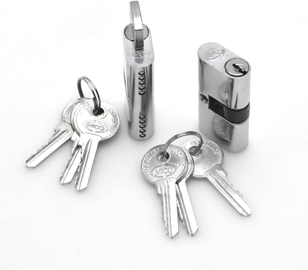 how to remove commercial door lock cylinder without key