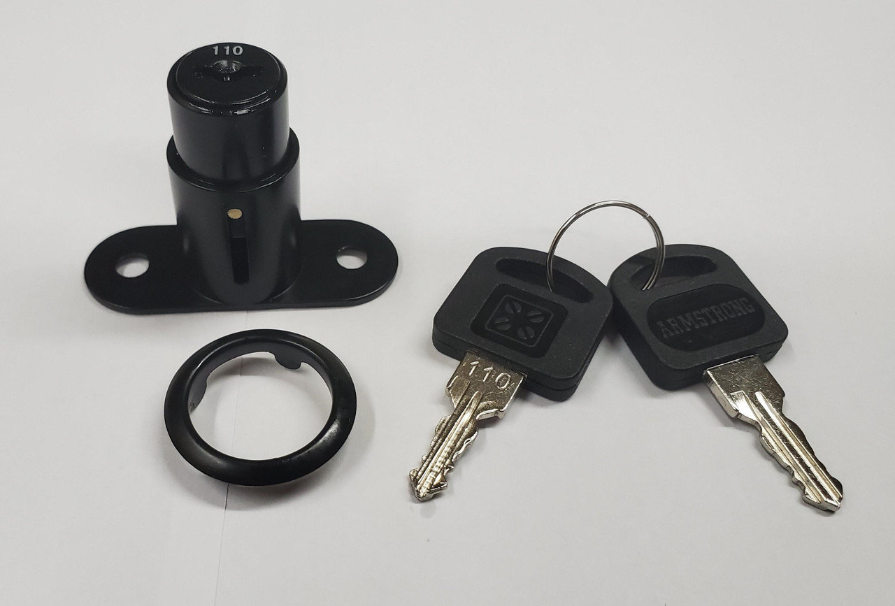 how does a plunger lock work